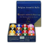 Kugeln Poolbillard Super Aramith Pro TV 57,2mm