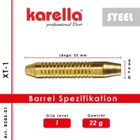 Steeldart Karella XT-Serie  XT-1  - 22 g