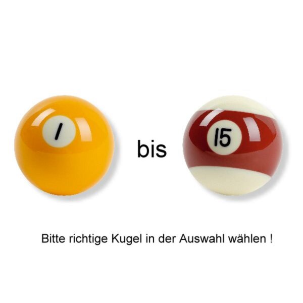 Kugel Poolbillard Aramith Premier 57,2mm Nr. 1 bis 15