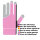 Kamui Quick-Dry Handschuh  pink für die linke Hand, XXL, XL, L, M, S, XS