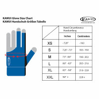 Kamui Quick-Dry Handschuh blau für die rechte Hand  XXL, XL, L, M, S, XS