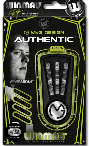 Softdart Winmau MvG Authentic  2432-20g